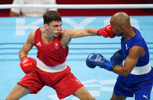 Pat McCormack, left, won Olympic silver at Tokyo 2020 (Adam Davy/PA)