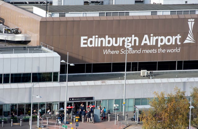 Edinburgh Airport stock