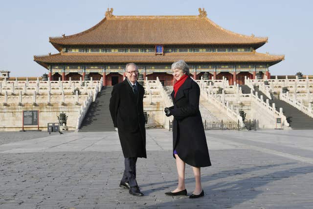 Theresa May visit to China – Day Two
