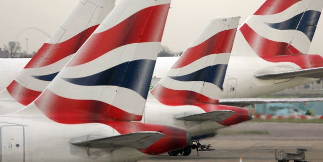 British Airways planes