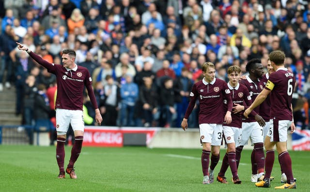 Hearts recently hosted Rangers at Murrayfield