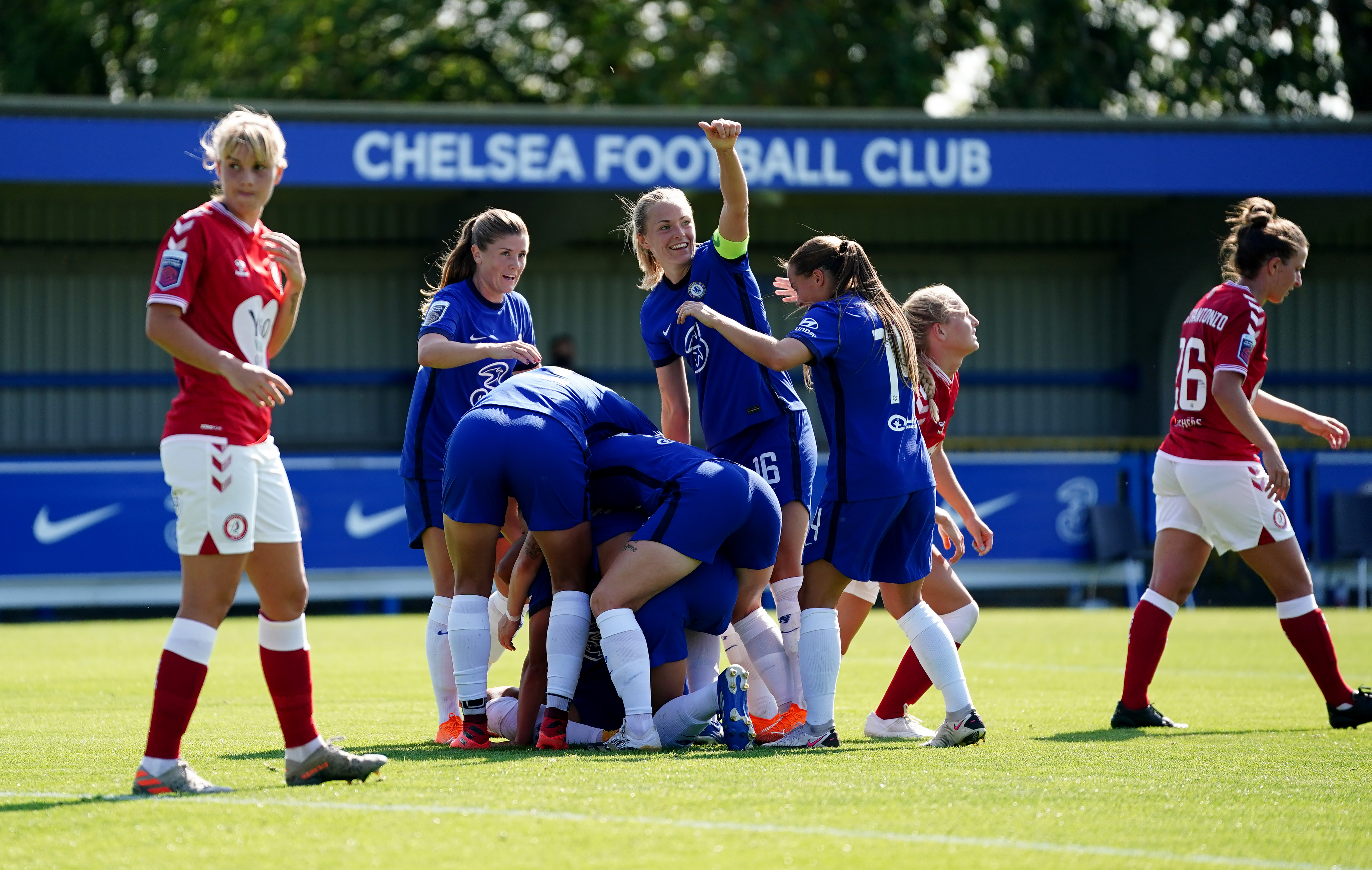 Chelsea Women put nine past Bristol 