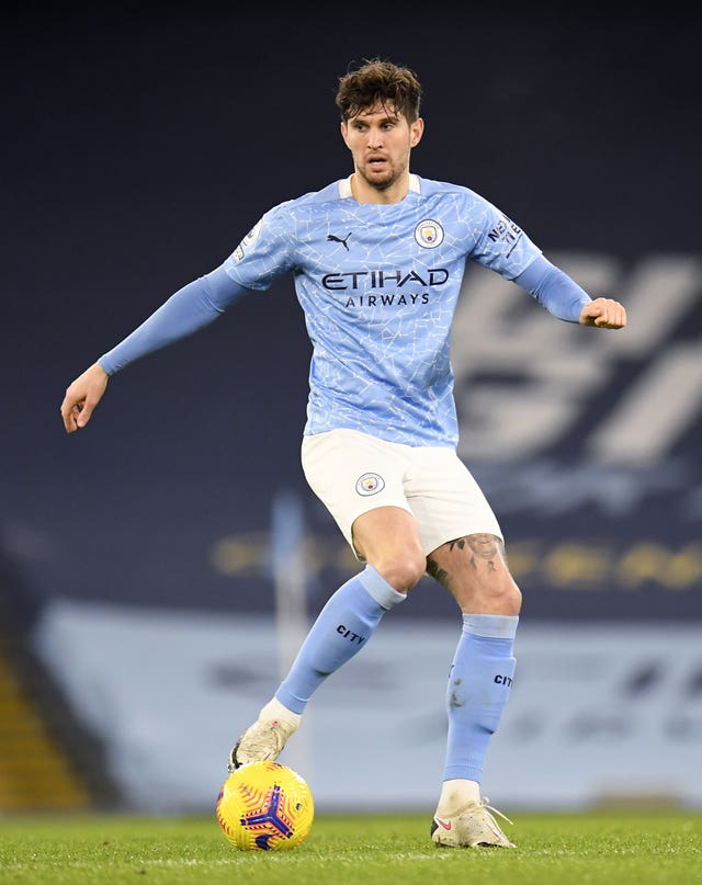 City defender John Stones is currently sidelined