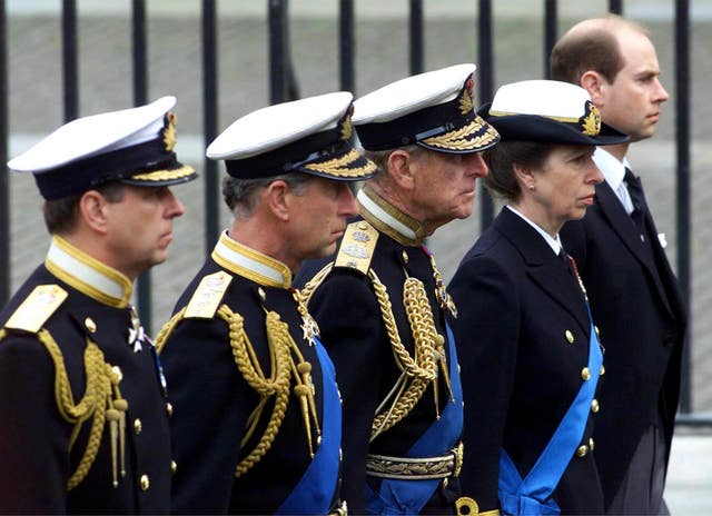 The Duke of Edinburgh and his children