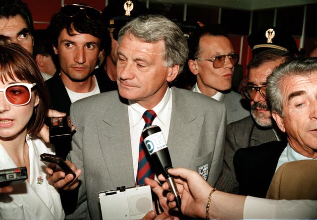 Bobby Robson left the England job after Italia 90 