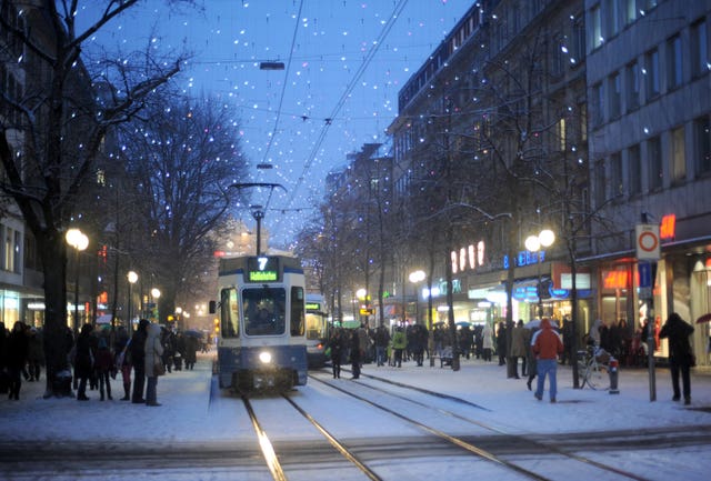 Zurich topped a global list (Anthony Delvin/PA)