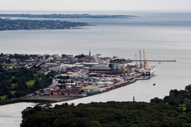 Narrow Water Point and Warrenpoint Port (Liam McBurney/PA)