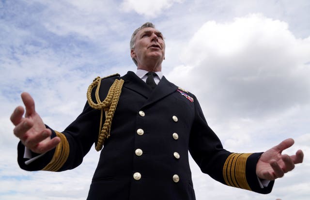 Admiral Sir Tony Radakin interview