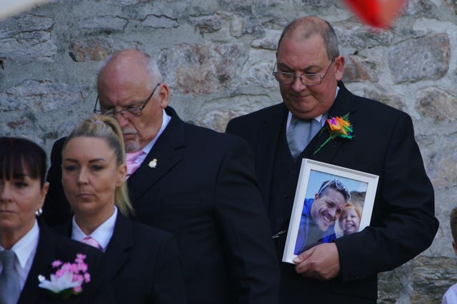 Lee and Sophie Martyn funeral