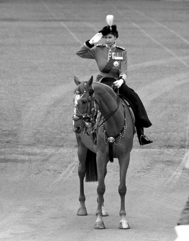 Royalty – Trooping the Colour – Princess Elizabeth – London