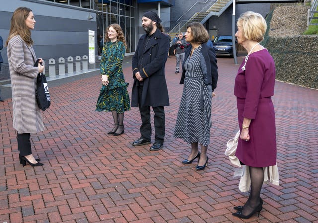 Duchess of Cambridge visits Derby