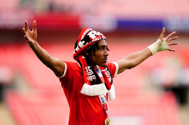 Djed Spence won promotion from the Sky Bet Championship with Nottingham Forest last season