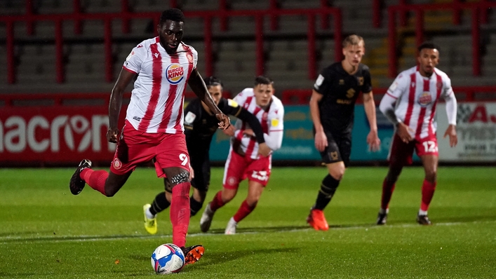 Inih Effiong was Dagenham’s hero (John Walton/PA)