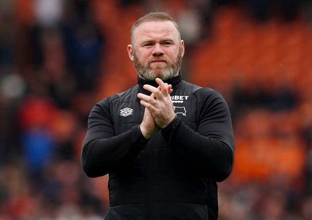 Rooney earned plaudits for his attempt to lead Derby away from relegation