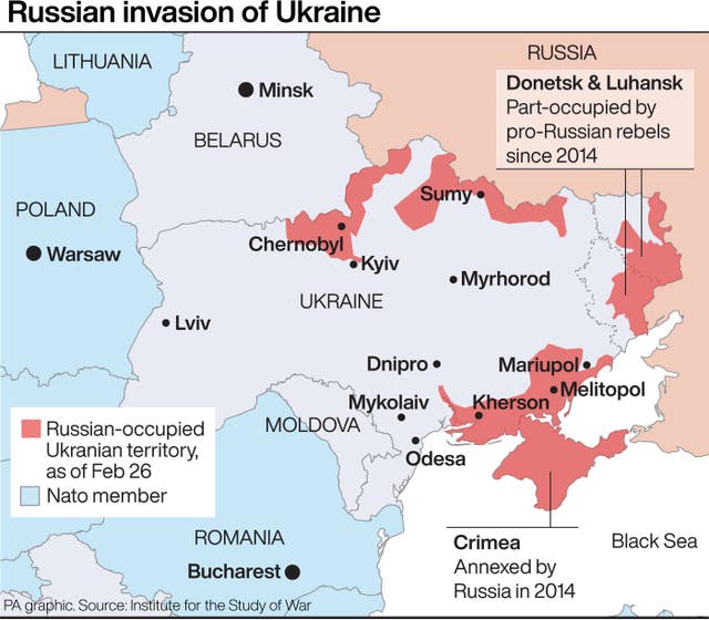 Russia invades Ukraine