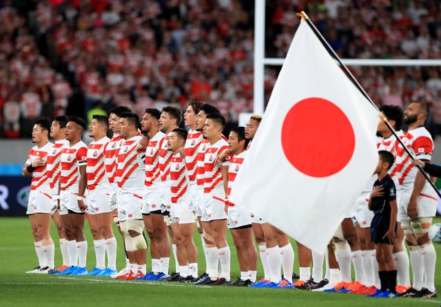 Japan host England at the National Stadium on Saturday