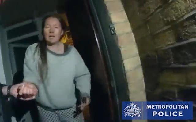 Jemma Mitchell is arrested