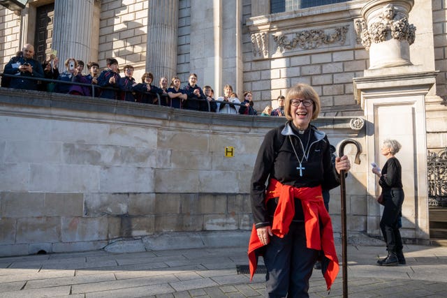 Archbishop of Canterbury sets off on her pilgrimage