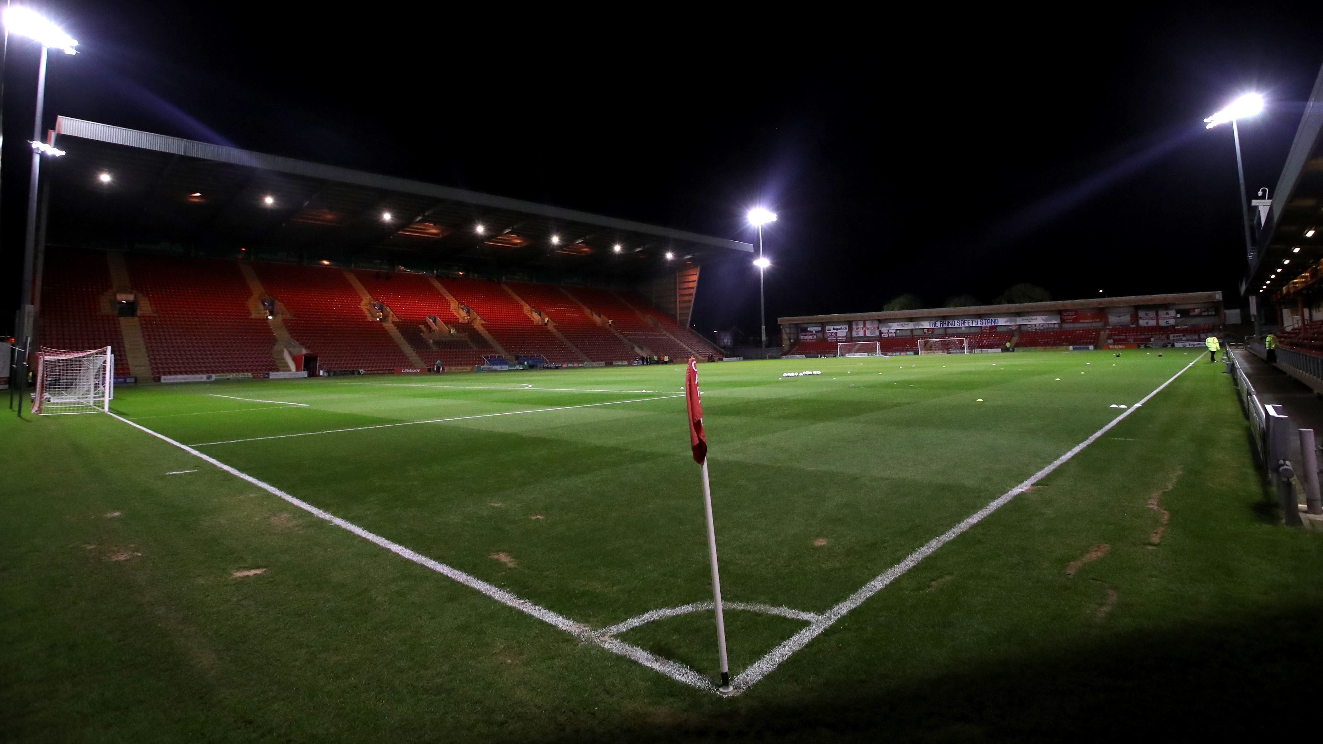 Crewe hosted Harrogate (Simon Marper/PA)