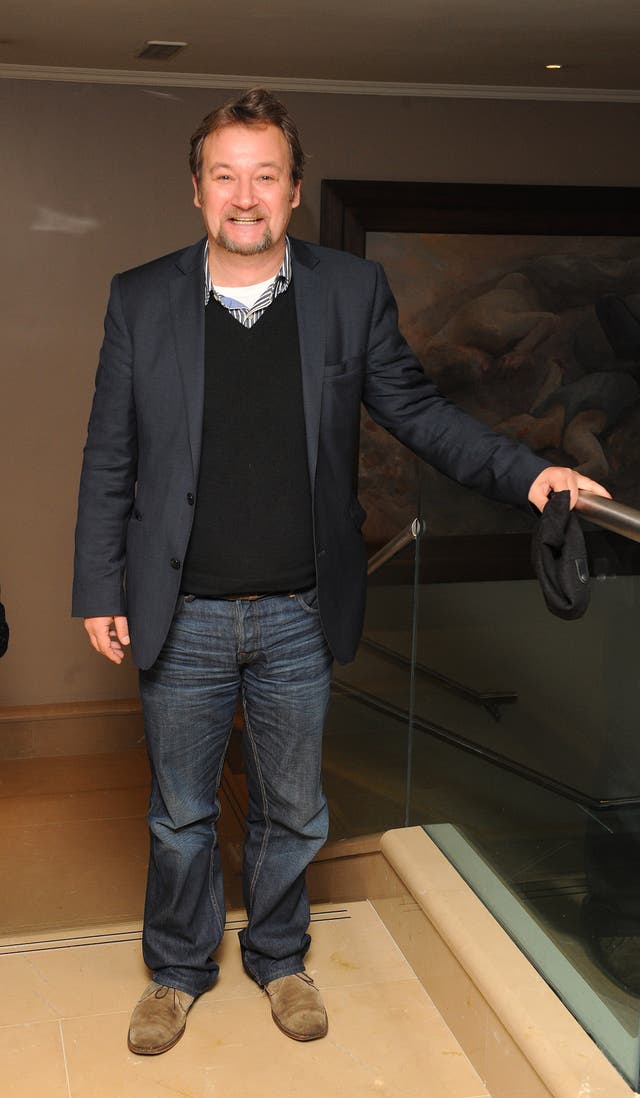 James Dreyfus is seen at the screening of Yes, Prime Minister,