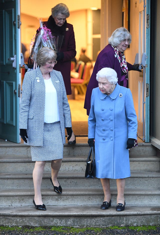 Queen Elizabeth II at WI meeting