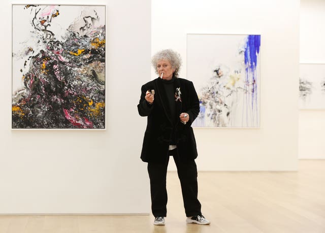 British artist Maggi Hambling 