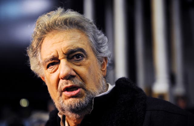 Placido Domingo (Fiona Hanson/PA)