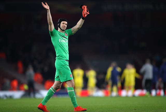 Petr Cech will get a guard of honour when Arsenal play Brighton