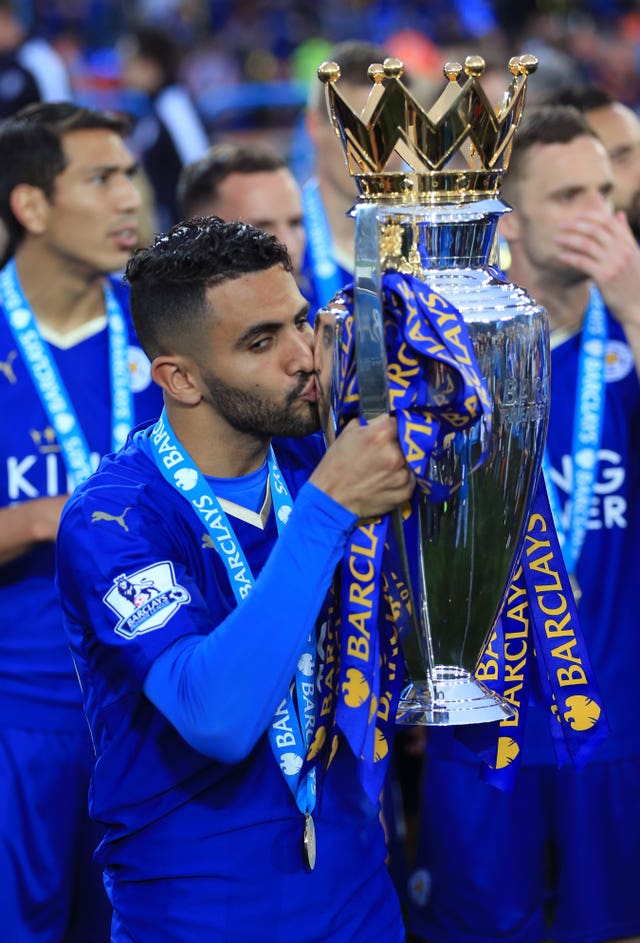 Mahrez was a key figure in Leicester's title win of 2016 