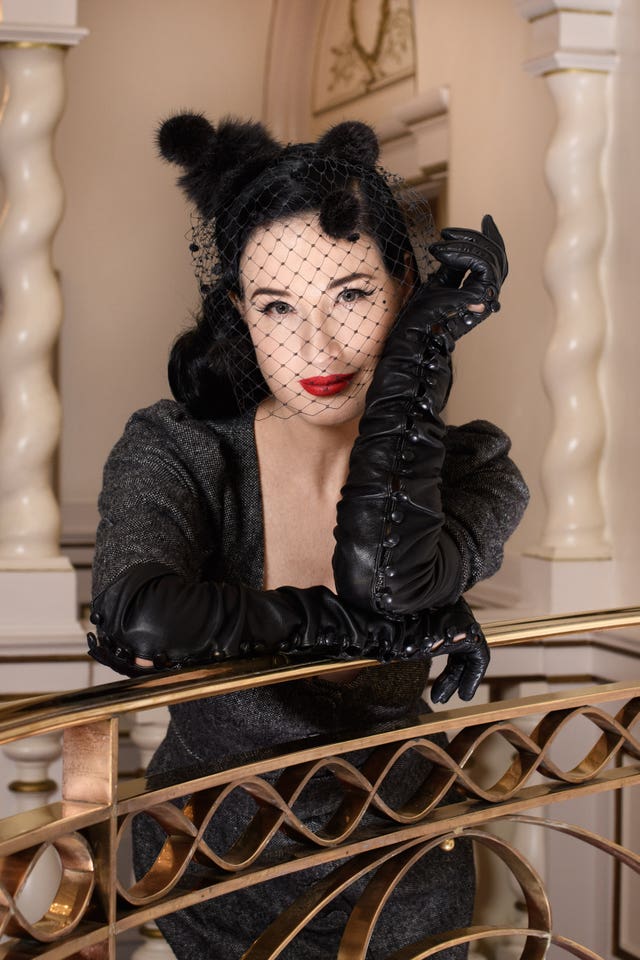 Dita Von Teese tour photocall – London