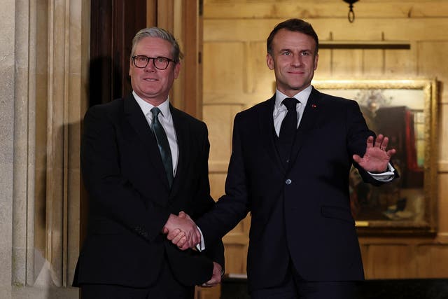 French President Emmanuel Macron visit to UK