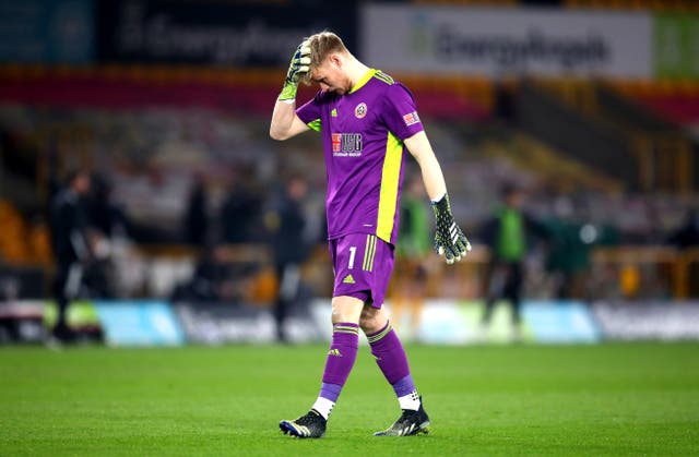 Aaron Ramsdale was unable to keep Sheffield United in the Premier League