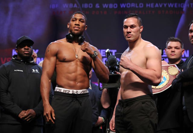 Anthony Joshua and Joseph Parker go head to head in Cardiff on Saturday night