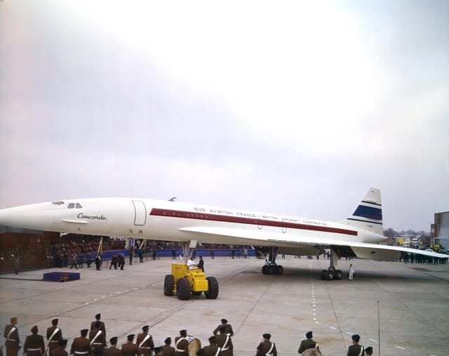 The first prototype Concorde was rolled out in Toulouse