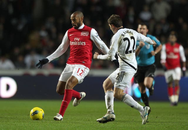 Thierry Henry won numerous honours during a successful playing career with Arsenal and Barcelona amongst other clubs