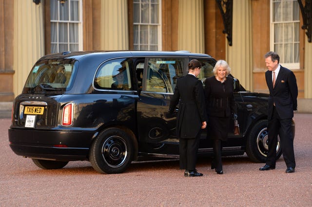 Duchess of Cornwall hosts reception for London Taxi Drivers� Charity