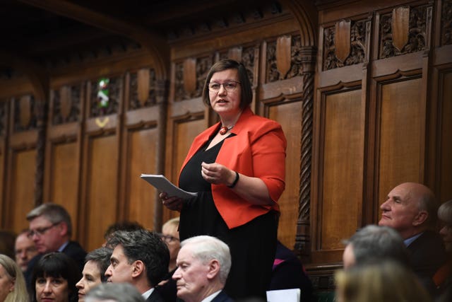 Dame Meg Hillier speaking in Commons