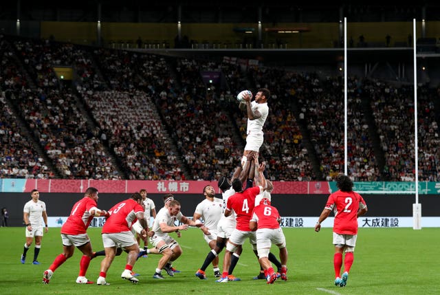 England v Tonga – Pool C – 2019 Rugby World Cup – Sapporo Dome