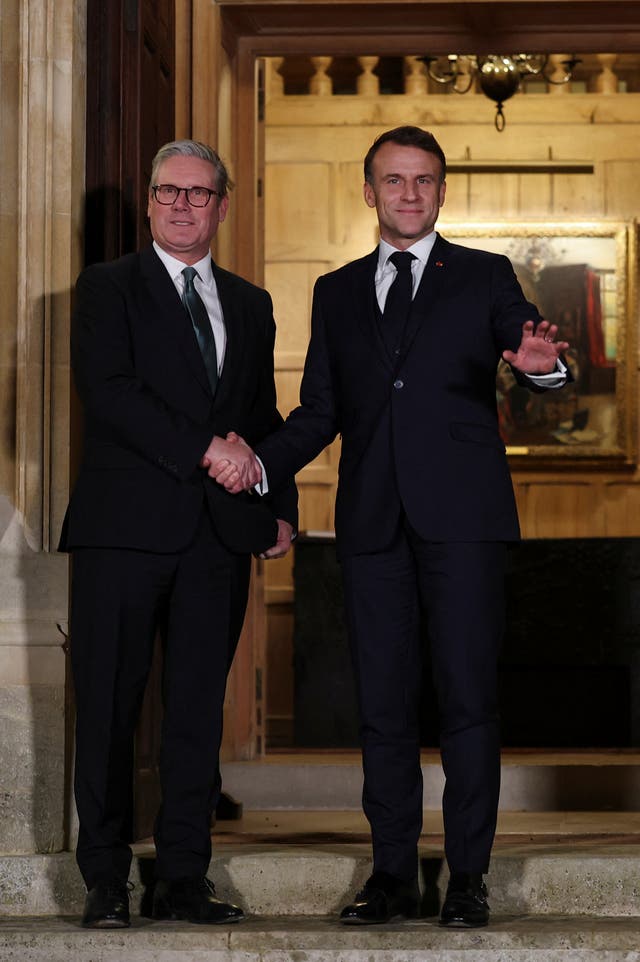 French President Emmanuel Macron visit to UK