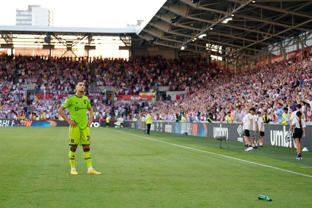 Manchester United were humiliated at Brentford