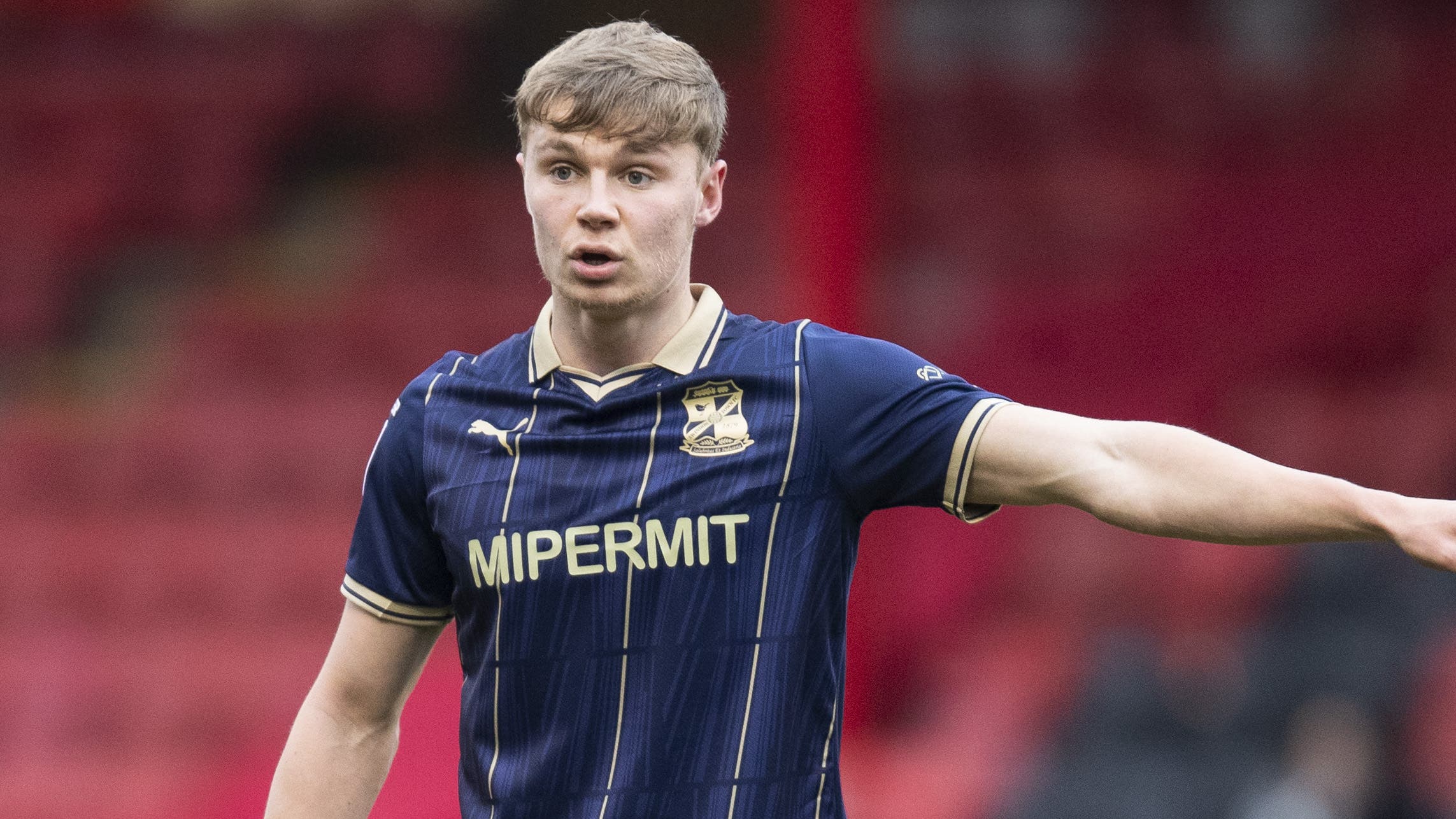Paul Glatzel netted Swindon’s second goal at Barrow (Jessica Hornby/PA)
