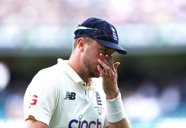 Ollie Robinson had a rollercoaster first year in international cricket.