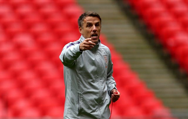 Phil Neville's England have lost seven of their last 11 games (Steven Paston/PA).