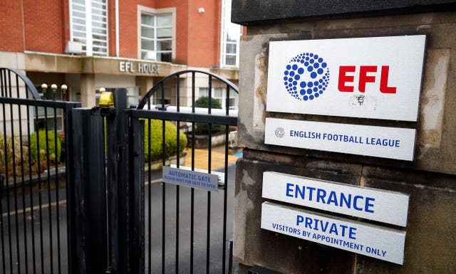The EFL's SCMP rules tie player-related spending to turnover