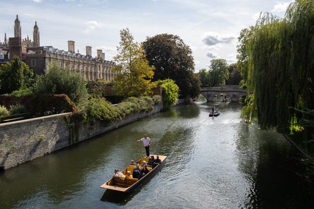 Punting along the Cam 