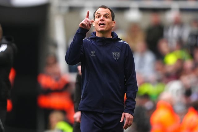 Sunderland boss Regis Le Bris during the Premier League match at Newcastle