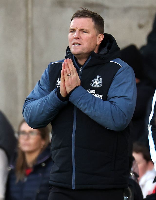 Newcastle head coach Eddie Howe is desperate to end the club's wait for a major trophy