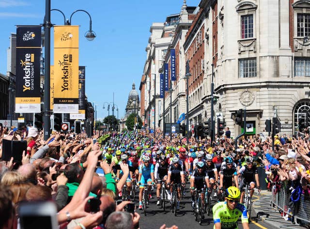The Tour de France was last in the UK in 2014 and started in West Yorkshire