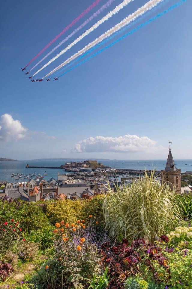 Battle Of Britain Display over Guernsey