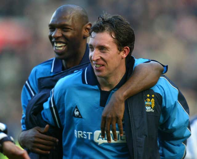 Shaun Goater and Robbie Fowler provided some of the firepower for Kevin Keegan's Manchester City